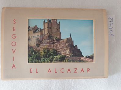 Ediciones Garcia Garrabella: Segovia : El Alcazar : Postkarten-Leporello :