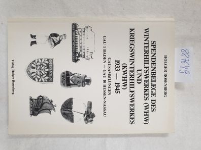 Spendenbelege des Winterhilfswerkes (WHW) und Kriegswinterhilfswerkes ( KWHW) 1933-19