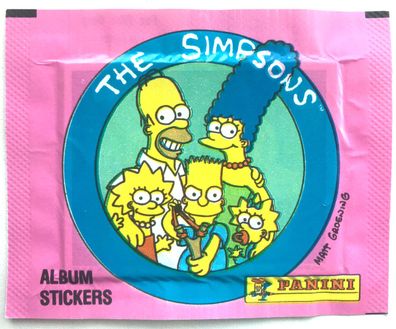 Die Simpsons (1991) - 1 Stickertüte - OVP - sehr guter Zustand , Panini