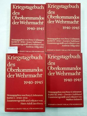 Kriegstagebuch des Oberkommandos der Wehrmacht 1940-1945 : Band I : II.1 : II.2 und I