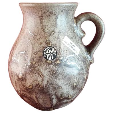 Vase Ruscha Art grau Lava Krugvase Henckelvase H 15,8 cm