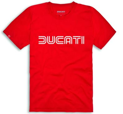 DUCATI Ducatiana 80s Herren T-Shirt rot red rosso 98770188