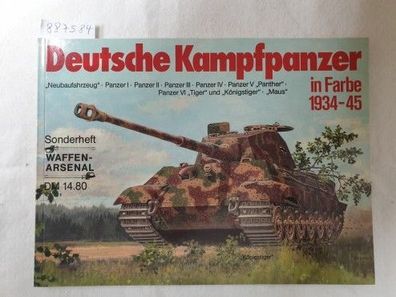 Deutsche Kampfpanzer in Farbe 1934-45 :