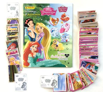 Disney Prinzessin - Palace Pets (2015) 192 verschiedene Sticker , Panini , lesen