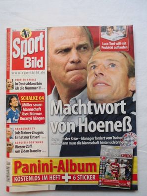 Sport Bild Nr.40 - Okt. 2008 - incl. Bundesliga Album 2008/09 von Panini , RAR