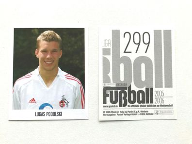 Bundesliga 2005/06 - Lukas Podolski - Panini - RAR - Rookie