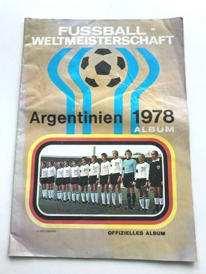 WM 1978 Argentinien - Leeralbum - Americana München - selten