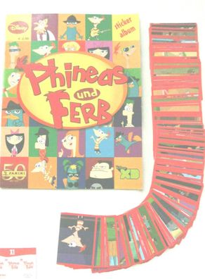 Phineas und Ferb (2011) - kompletter Satz 1 - 180 , Panini , lesen