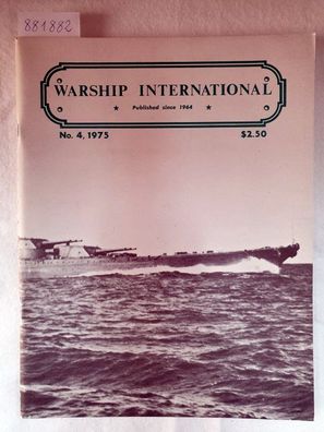 Warship International No.4,1975 :