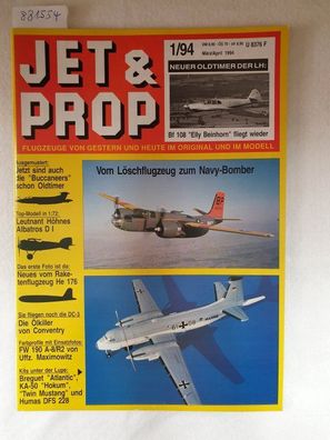 Jet & Prop : Heft 1/94 : März / April 1994 : Neuer Oldtimer der LH: Bf 108 "Elly Bein