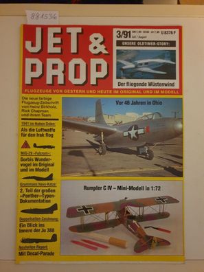 Jet & Prop : Heft 3/91 : Unsere Oldtimer-Story: Der fliegende Wüstenwind :