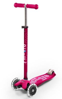 Micro Scooter Maxi Micro Deluxe LED Pink