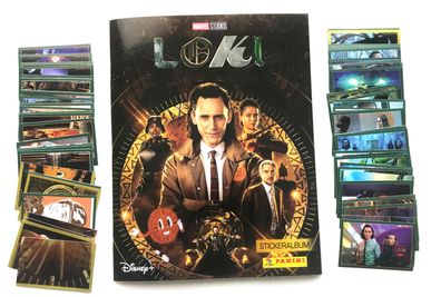 Loki - Marvel Studios (2022) 65 verschiedene Sticker , Panini