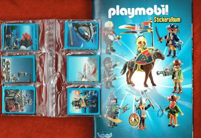 Playmobil (2015) -Stickeralbum + kompletter Satz , Blue Ocean