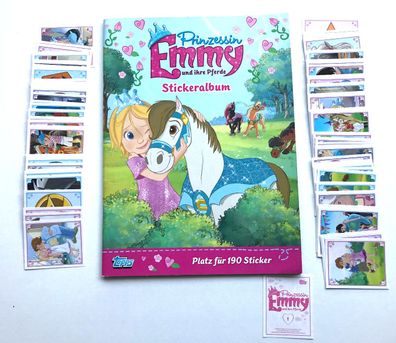 Prinzessin Emmy und ihre Pferde (2014) 126 verschiedene Sticker , Topps