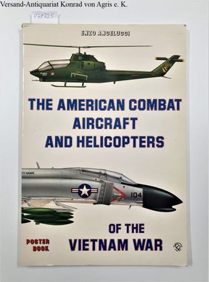 American Combat Aircraft and Helicopters of the Vietnam War (Poster Book)