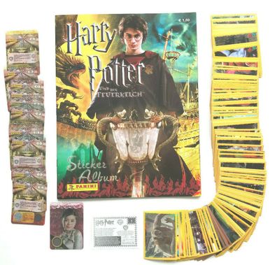 Harry Potter und der Feuerkelch (2005) Leeralbum + kompletter Satz , Panini RAR