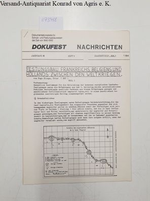 Kraft, Jürgen, Herbert Ring und Pierre Rhede: Dokufest Nachrichten Jahrgang 6, Heft 1
