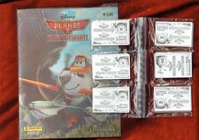 Disney: Plane 2 immer im Einsatz (2014) Stickeralbum + kompletter Satz , Panini