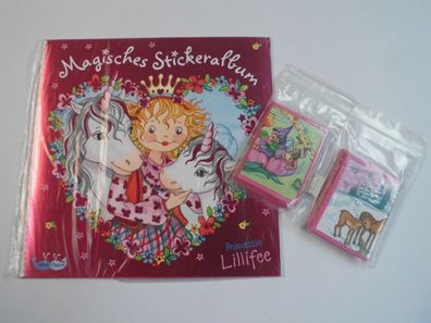 Prinzessin Lillifee - Zweihorn (2013) - Stickeralbum + 100 verschiedene Sticker