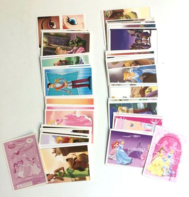 Disney - I Love Princess (2010) - 100 verschiedene Sticker , Panini