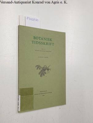 Dansk Botanisk Forening (Hrsg.): Botanisk Tidsskrift : 1964 : 60. Bind : 3. Hefte :