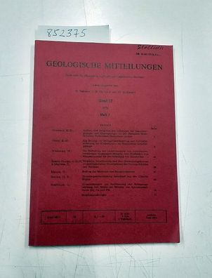 Breddin, Hans (Hrsg.), K.-H. Heitfeld (Hrsg.) und W. Plessmann (Hrsg.): Geologische M