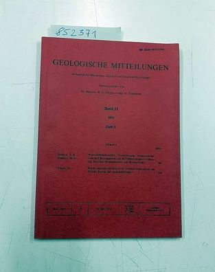 Breddin, Hans (Hrsg.), K.-H. Heitfeld (Hrsg.) und W. Plessmann (Hrsg.): Geologische M