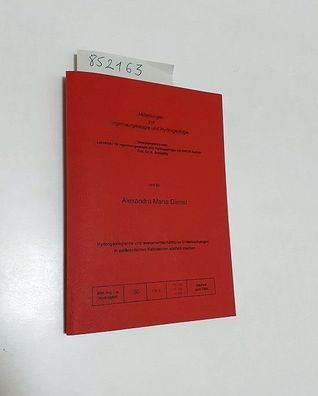 Dienst, Alexandra Maria und K. Schetelig (Hrsg.): Hydrogeologische und wasserwirtscha
