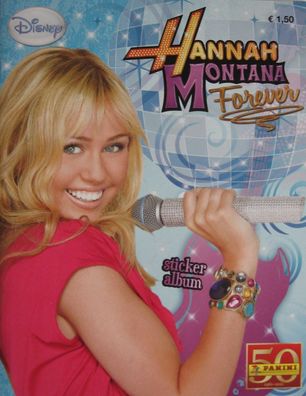 Hannah Montana Forever (2011) Stickeralbum + kompletter Satz , Panini