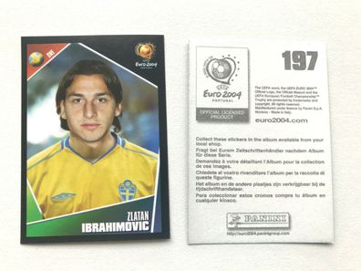 EM 2004 - Zlatan Ibrahimovic - 197 - Panini