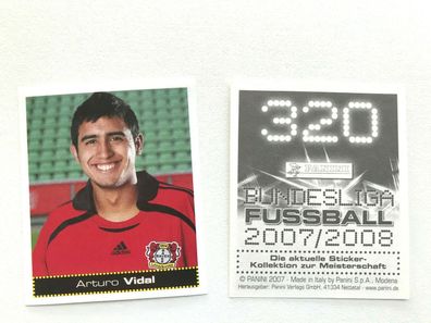 Bundesliga 2007/08 - Arturo Vidal - 320 - Panini - RAR - Rookie