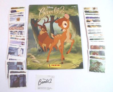 Disney - Bambi 2 (2006) - 100 verschiedene Sticker , Panini