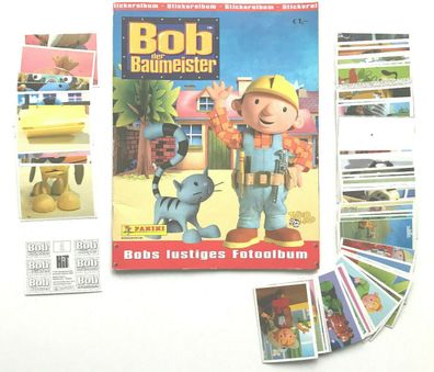 Bob der Baumeister (2003) kompletter Stickersatz + Leeralbum , Panini
