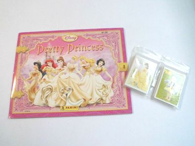 Disney - Pretty Princess (2008) - 100 verschiedene Sticker , Panini