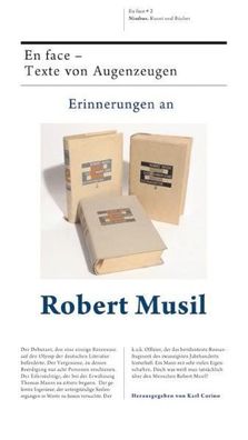 Corino, Karl (Hrsg.): Erinnerungen an Robert Musil : Texte von Augenzeugen.