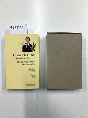 Vordtriede, Werner: Heinrich Heine - Sämtliche Werke, 4 Bde., Ln, Bd.2, Dichterische