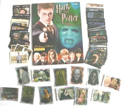 Harry Potter und der Orden des Phönix /2007) - Album + 100 verschiedene Sticker