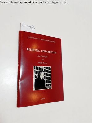 Hammans, Herbert und Hans Hermann Henrix (Hrsg.): Bildung und Bistum :