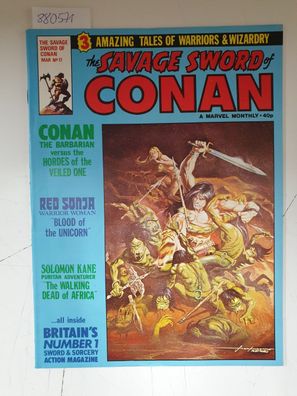 Savage Sword of Conan The Barbarian, No. 17, Mar 1978