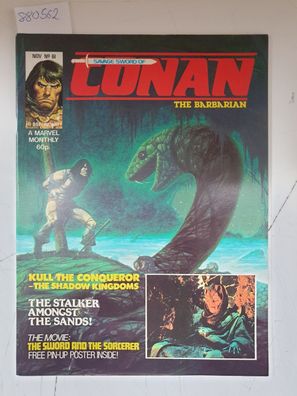 Savage Sword of Conan The Barbarian, No. 61, Nov. 1982