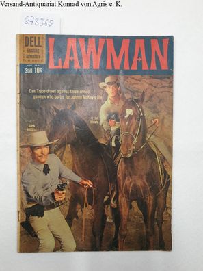 Lawman No.6, Nov.- Jan 1961, John Russell -Peter-Brown-Based on the TV series