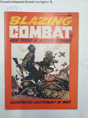 Blazing Combat, Jan. No.2: New trend in action stories