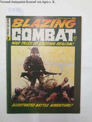 Blazing Combat, April No.3 : War tales of exciting Realism!