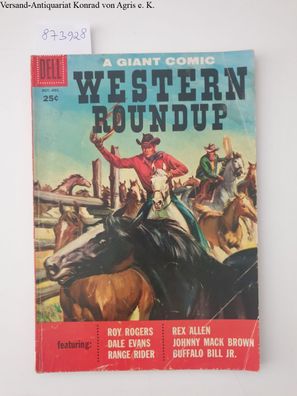 Dell Comics: A Giant Comic Western Roundup : No. 20 Oct.-Dec.1957 :