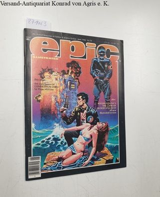 Marvel Comic: Epic Illustrated- The Marvel Magazine of Fantasy & Science Fiction, Jun