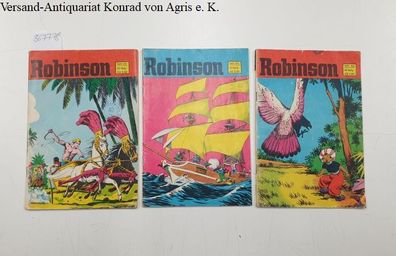 W. Gerstmayer Verlag: Robinson Nr. 203-205, Konvolut von 3 Heften
