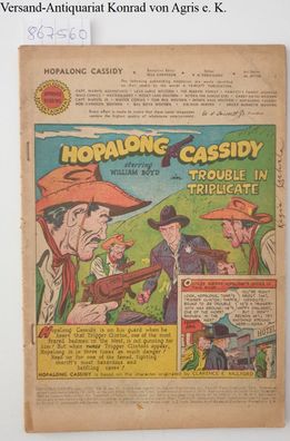 Fawcett Publication: Hopalong Cassidy No. 53 : Trouble in Triplicate :