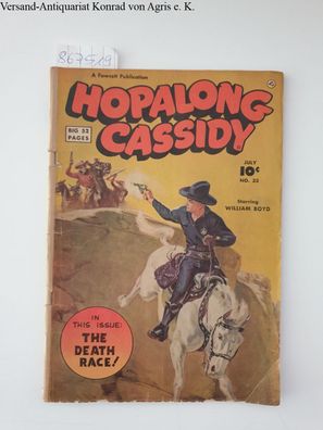 Fawcett Publication: Hopalong Cassidy No. 33 : the death race! :