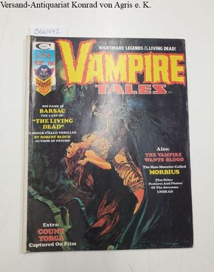 Thomas, Roy: Vampire Tales: June 1974: